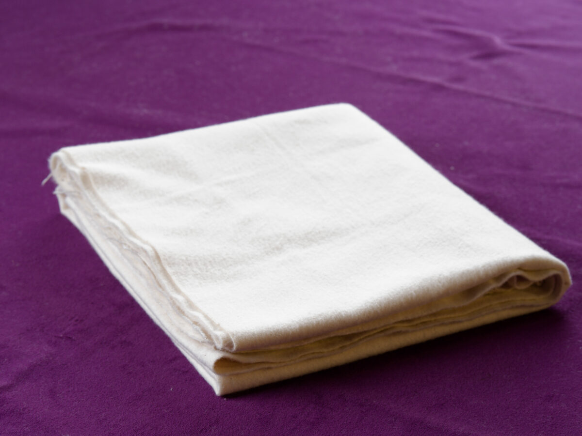 Molton, Luonnonvalkoinen, 300 cm, 300 g/m²