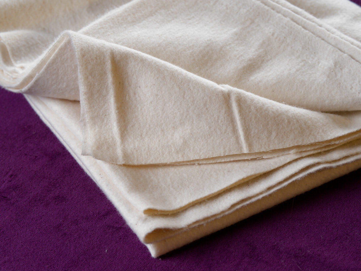 Molton, Luonnonvalkoinen, 300 cm, 300 g/m² - Image 2